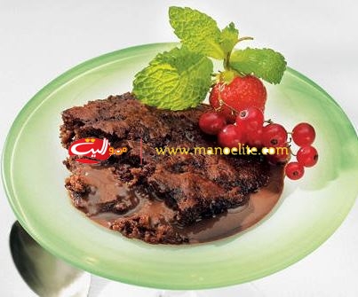 یک دسر پودینگ لذیذ