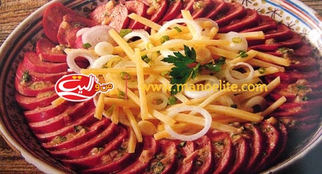 سالاد سوسیس