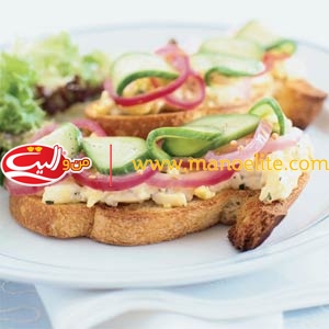 ساندویچ  سالاد تخم مرغ