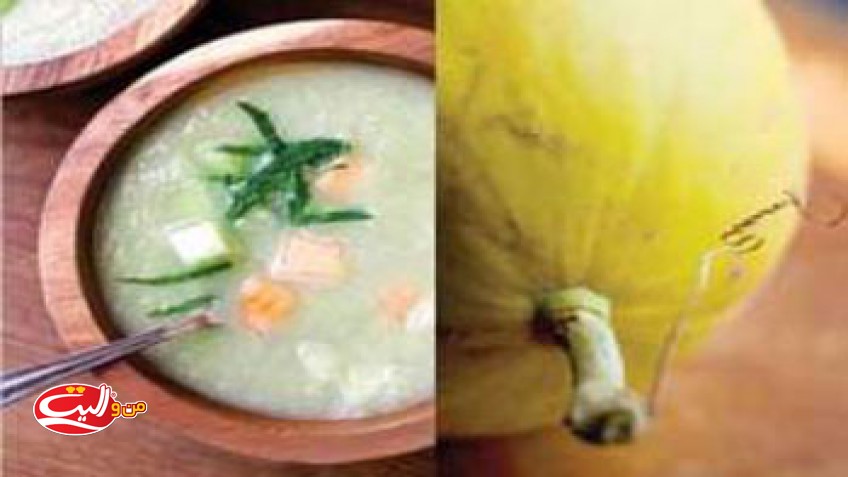 سوپ خربزه با زنجبیل