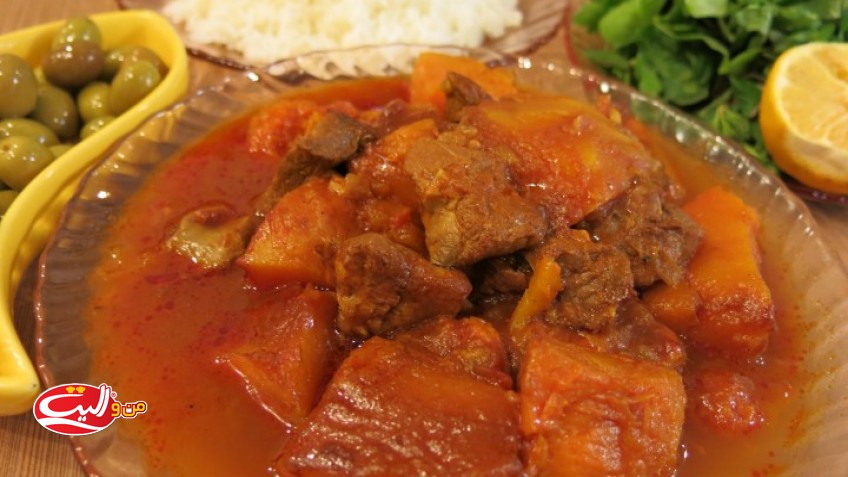 خورش کدو حلوایی