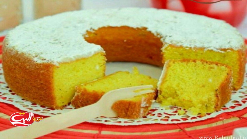 كيك زعفران