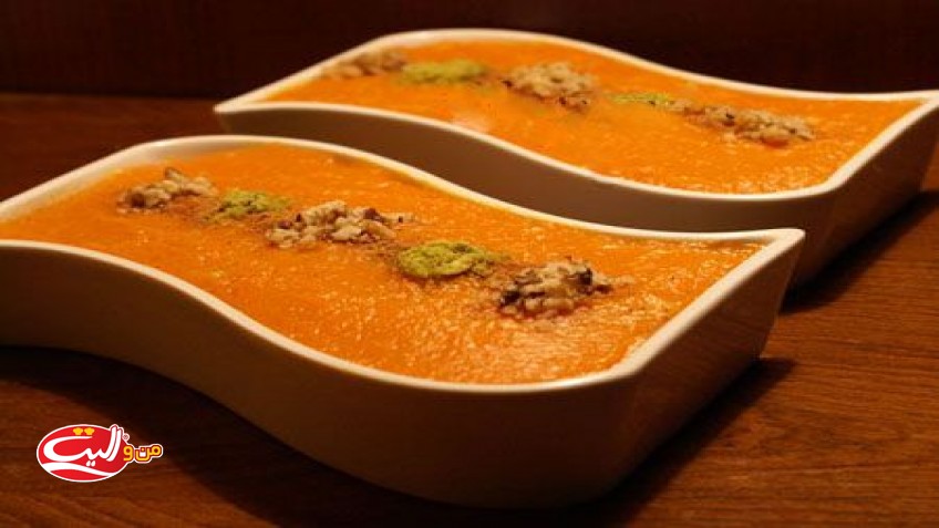 پودینگ کدو حلوایی