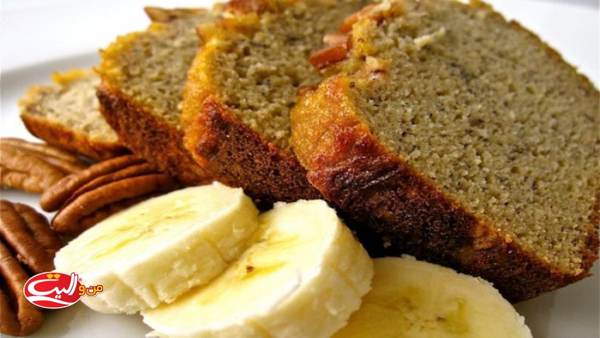 نان موز و گردو