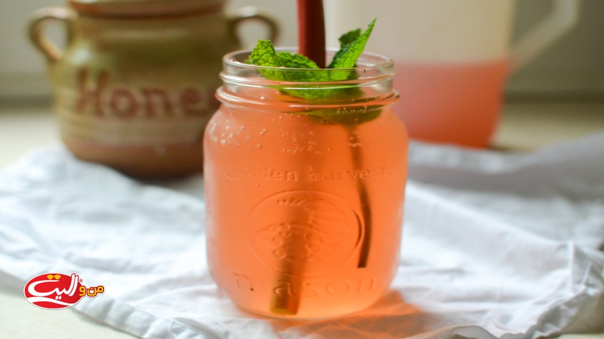 Rhubarb Ice tea