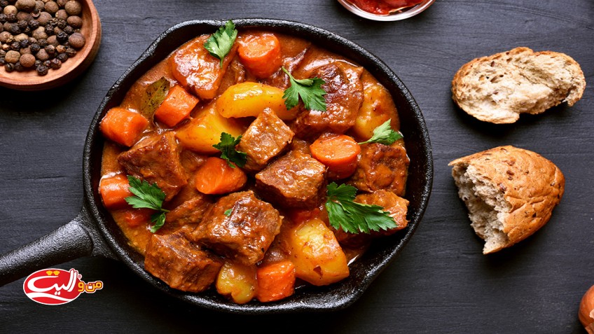 خوراک گوشت و سبزیجات