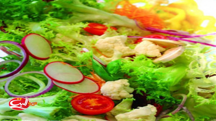سالاد تابستانی سبزیجات