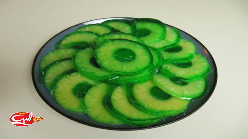 ژله آناناس حلقوی
