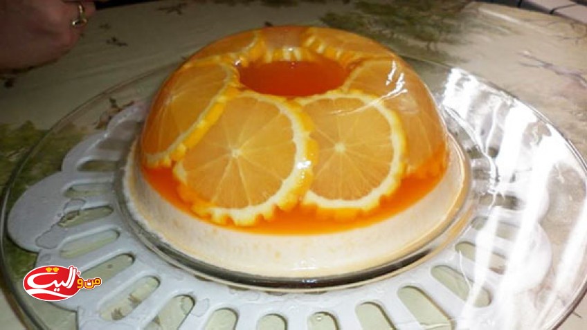 ژله مطبق پرتقال