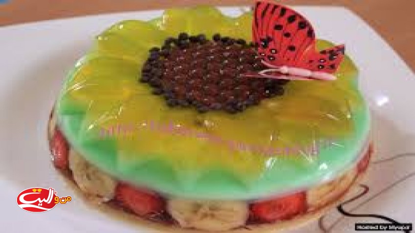 کرم ژله میوه