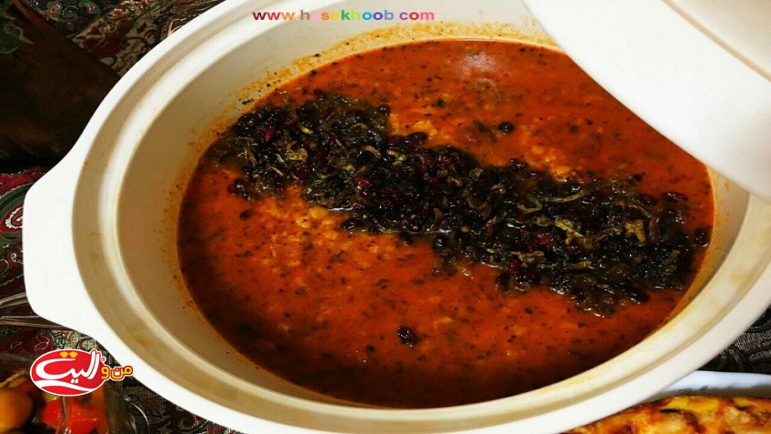 آش گوجه فرنگی تبریزی
