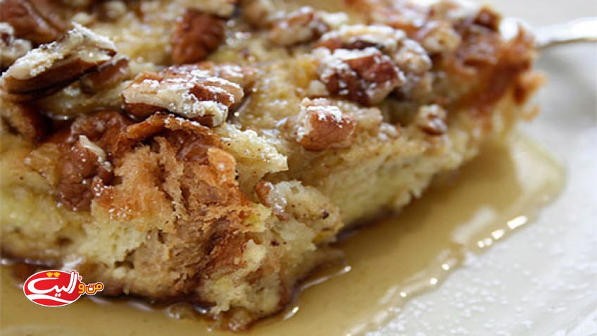 نان بادام سوخته گردو