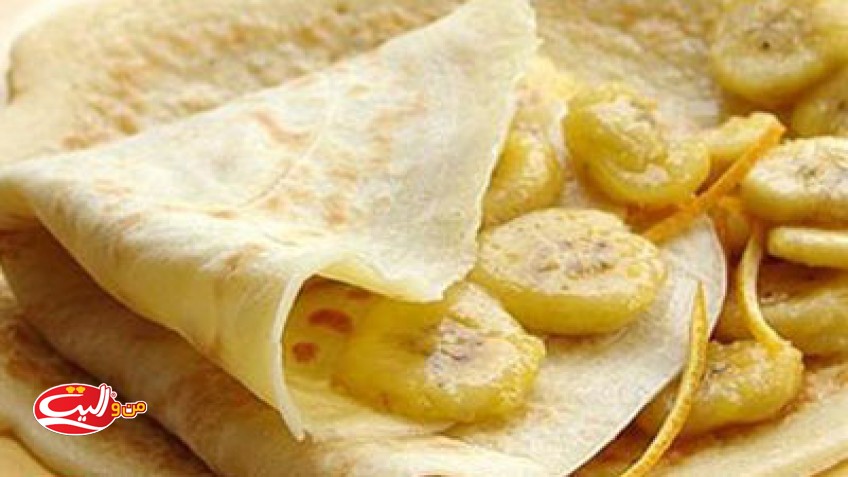 پن‌کيک موز و لیمو
