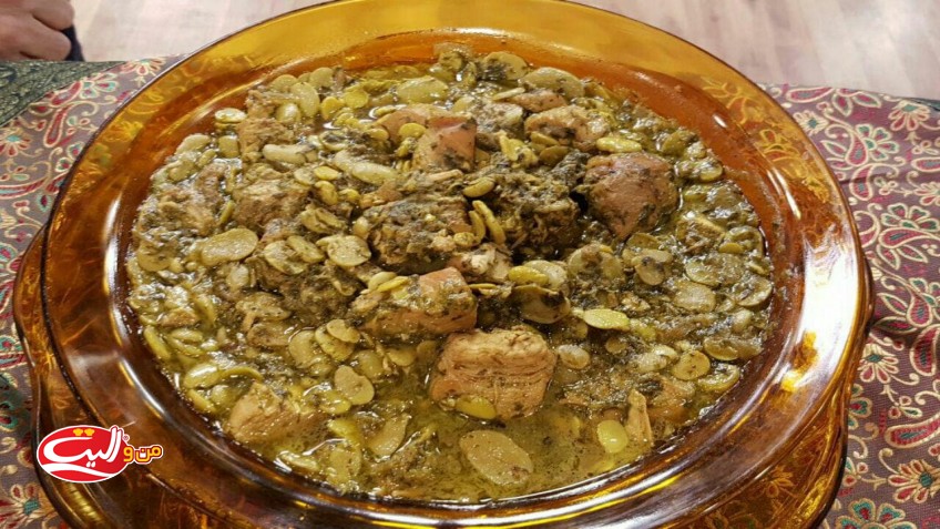 خورش باقلا سبز